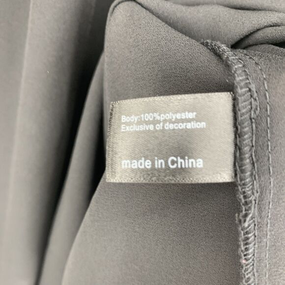 Lane Bryant Womens 26 28 Top Blouse‎ Flowy Sheer Crocheted Lace Trim Whimsigoth - Picture 5 of 8